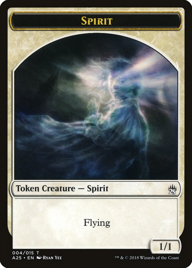 Spirit Token (004/015) [Masters 25 Tokens] | Shuffle n Cut Hobbies & Games