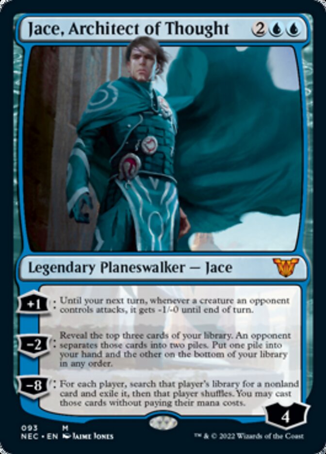 Jace, Architect of Thought [Kamigawa: Neon Dynasty Commander] | Shuffle n Cut Hobbies & Games