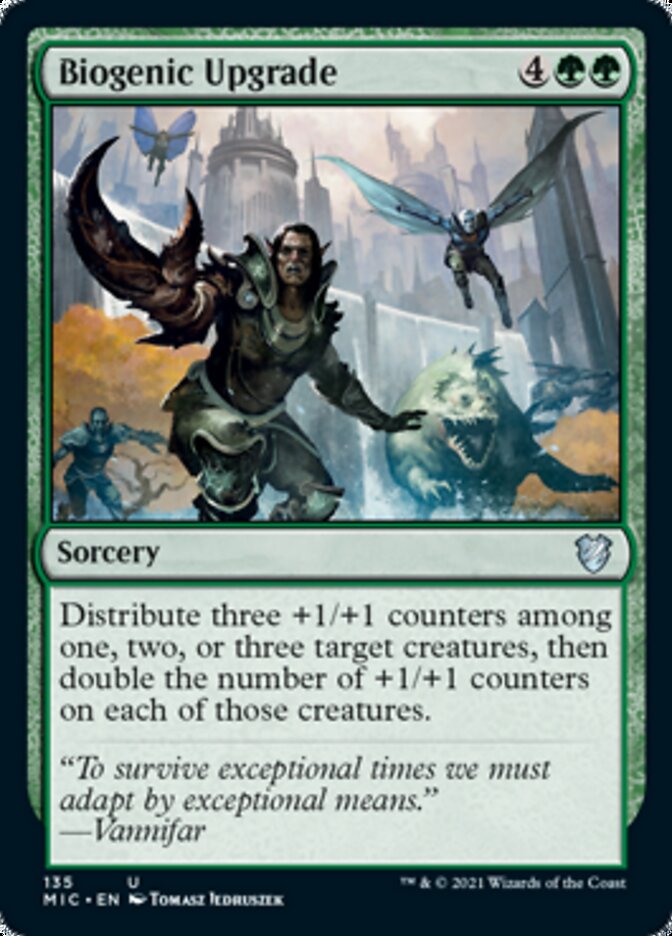 Biogenic Upgrade [Innistrad: Midnight Hunt Commander] | Shuffle n Cut Hobbies & Games