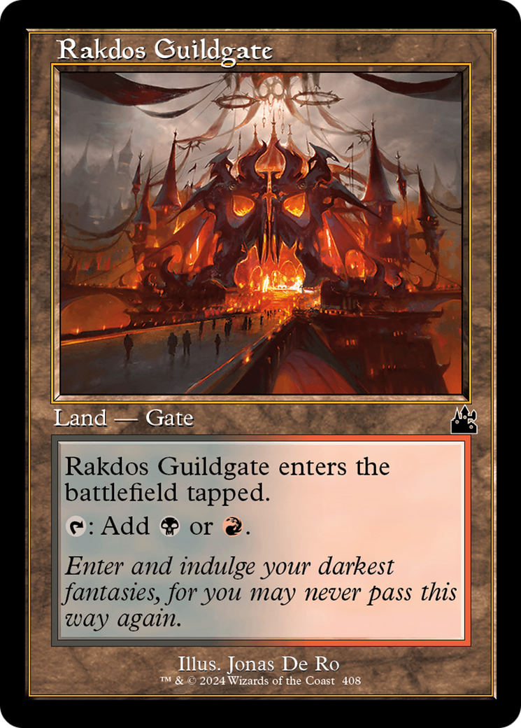 Rakdos Guildgate (Retro Frame) [Ravnica Remastered] | Shuffle n Cut Hobbies & Games