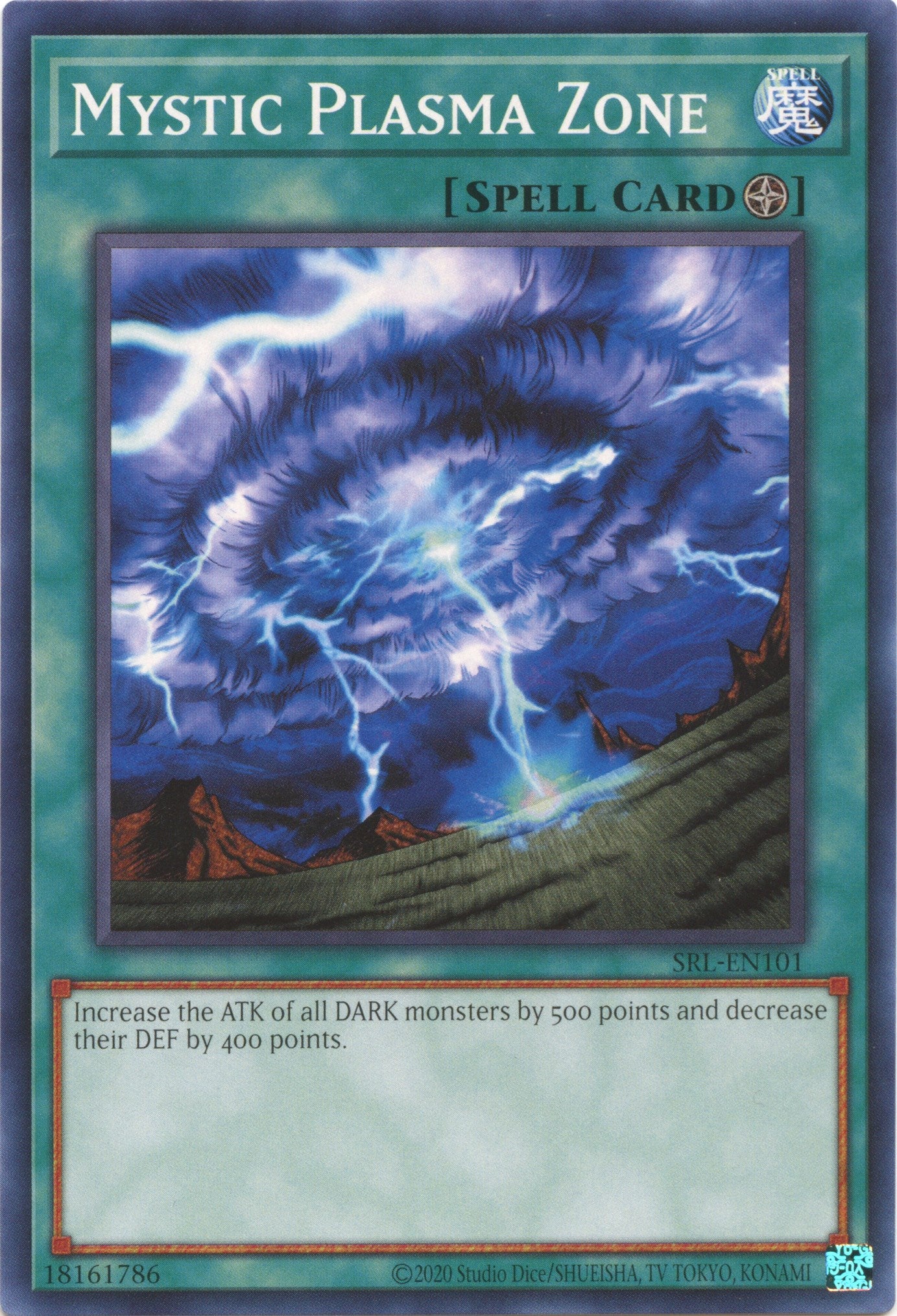 Mystic Plasma Zone (25th Anniversary) [SRL-EN101] Common | Shuffle n Cut Hobbies & Games