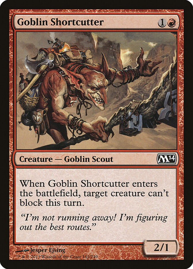 Goblin Shortcutter [Magic 2014] | Shuffle n Cut Hobbies & Games
