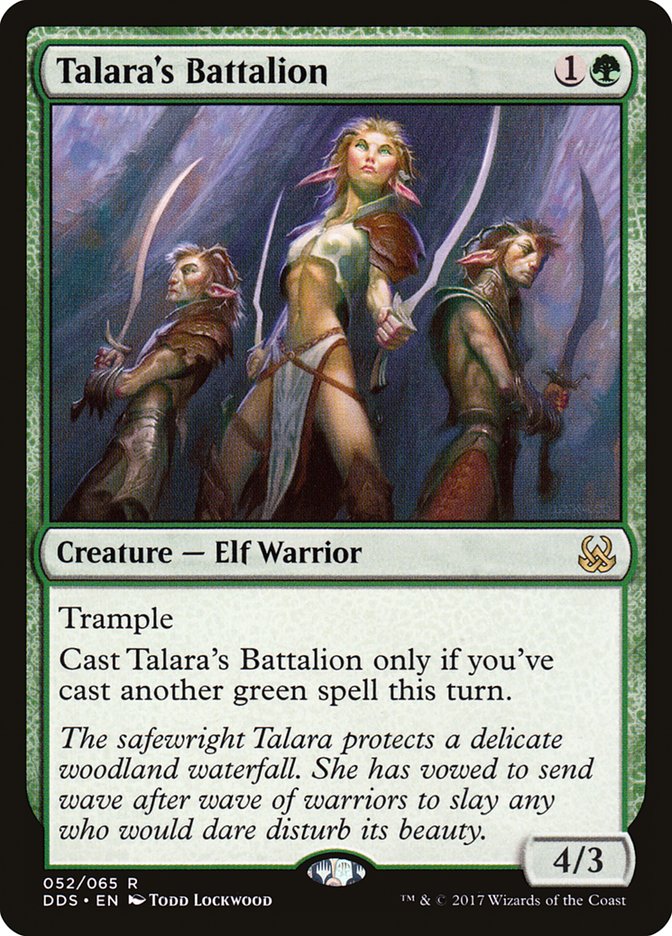 Talara's Battalion [Duel Decks: Mind vs. Might] | Shuffle n Cut Hobbies & Games