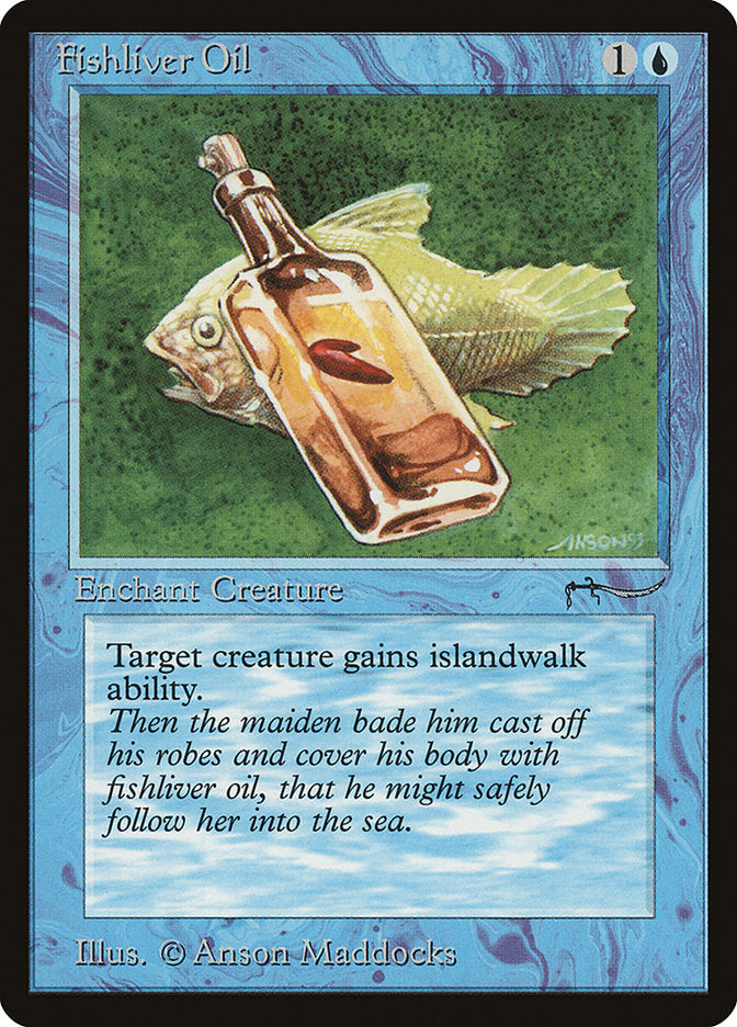 Fishliver Oil (Light Mana Cost) [Arabian Nights] | Shuffle n Cut Hobbies & Games