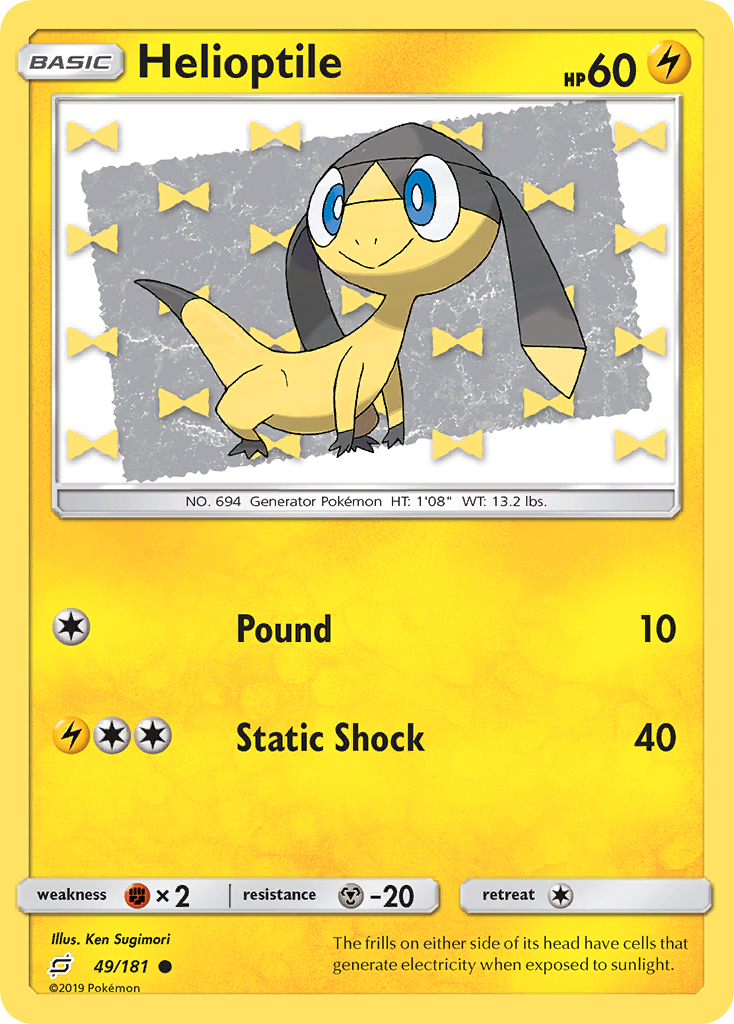 Helioptile (49/181) [Sun & Moon: Team Up] | Shuffle n Cut Hobbies & Games