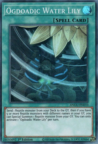 Ogdoadic Water Lily (Super Rare) [ANGU-EN010] Super Rare | Shuffle n Cut Hobbies & Games