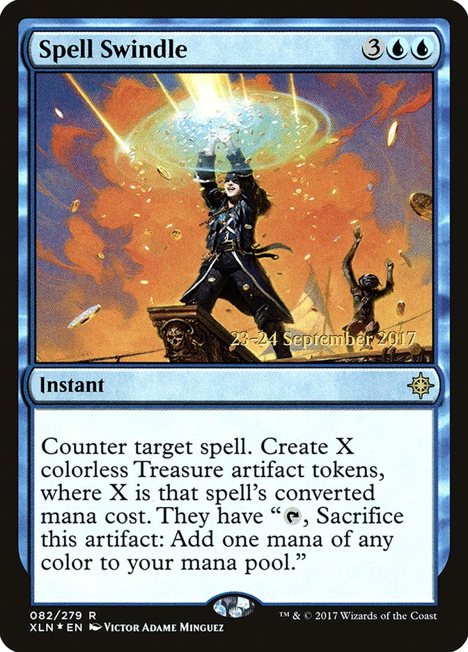 Spell Swindle [Ixalan Prerelease Promos] | Shuffle n Cut Hobbies & Games