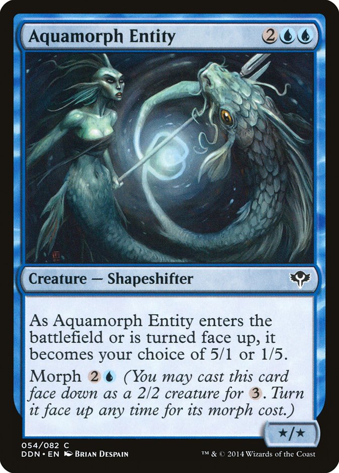 Aquamorph Entity [Duel Decks: Speed vs. Cunning] | Shuffle n Cut Hobbies & Games