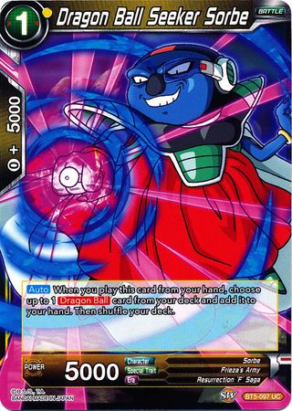 Dragon Ball Seeker Sorbe (BT5-097) [Miraculous Revival] | Shuffle n Cut Hobbies & Games