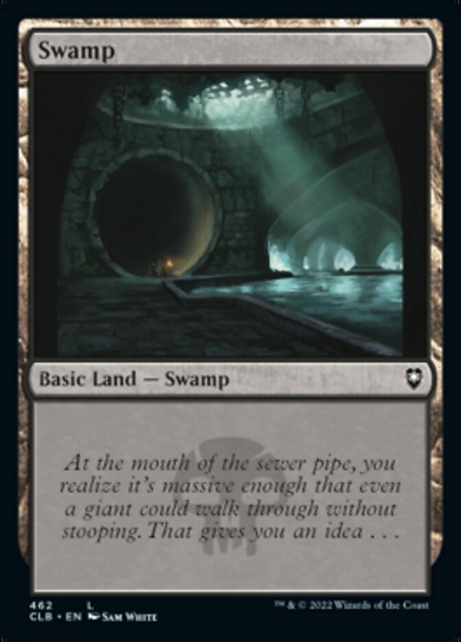 Swamp (462) [Commander Legends: Battle for Baldur's Gate] | Shuffle n Cut Hobbies & Games