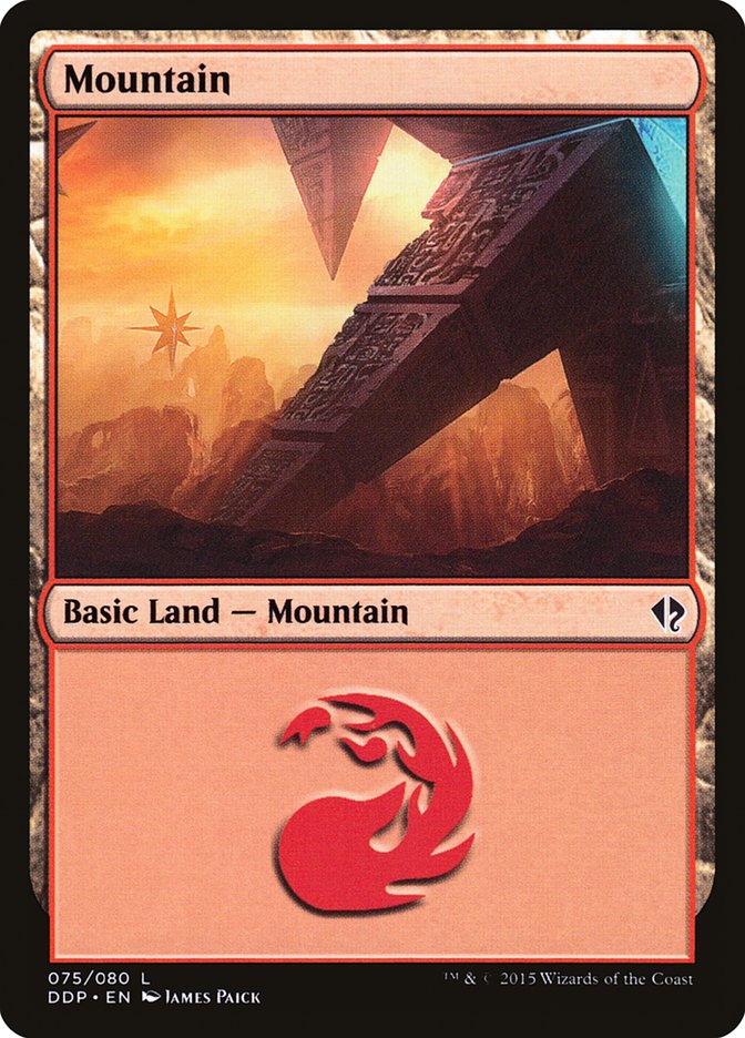 Mountain (75) [Duel Decks: Zendikar vs. Eldrazi] | Shuffle n Cut Hobbies & Games