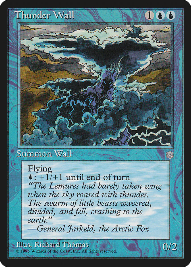 Thunder Wall [Ice Age] | Shuffle n Cut Hobbies & Games