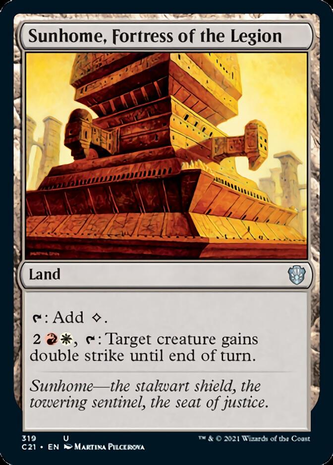 Sunhome, Fortress of the Legion [Commander 2021] | Shuffle n Cut Hobbies & Games