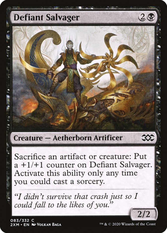 Defiant Salvager [Double Masters] | Shuffle n Cut Hobbies & Games