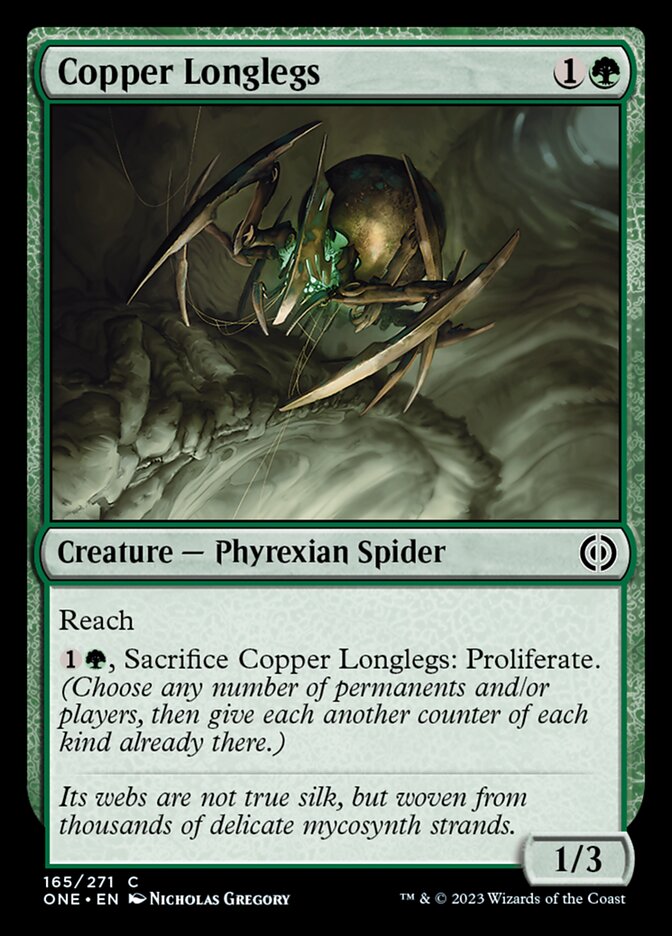 Copper Longlegs [Phyrexia: All Will Be One] | Shuffle n Cut Hobbies & Games