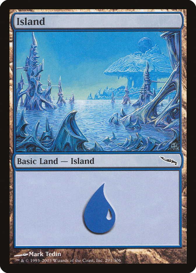 Island (291) [Mirrodin] | Shuffle n Cut Hobbies & Games
