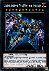 Divine Arsenal AA-ZEUS - Sky Thunder [PHRA-EN045] Secret Rare | Shuffle n Cut Hobbies & Games