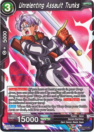 Unrelenting Assault Trunks [BT3-112] | Shuffle n Cut Hobbies & Games