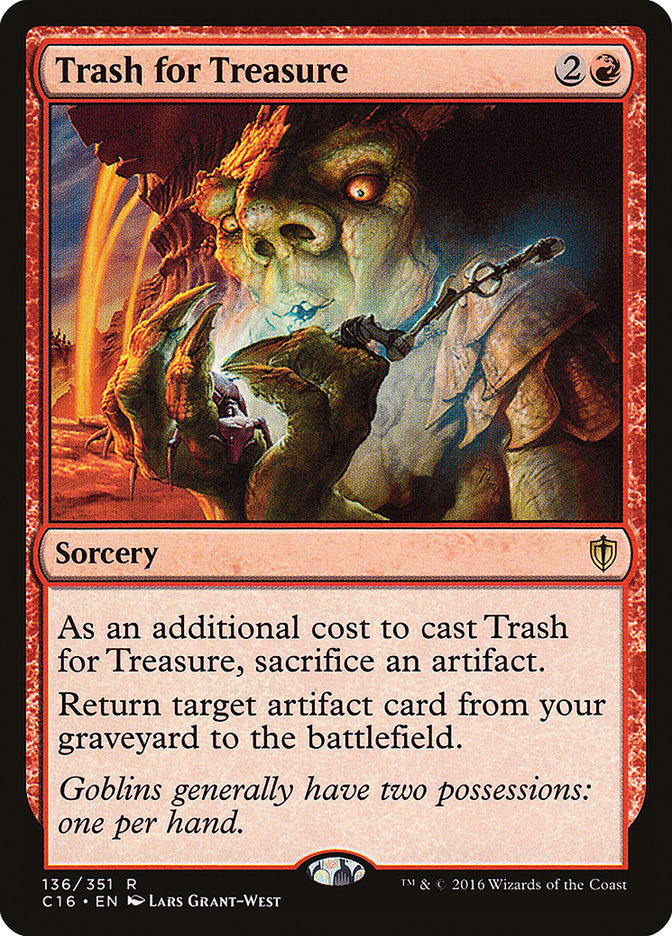Trash for Treasure [Commander 2016] | Shuffle n Cut Hobbies & Games