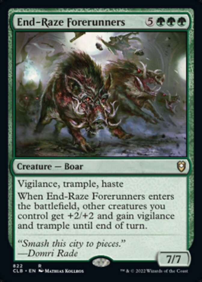 End-Raze Forerunners [Commander Legends: Battle for Baldur's Gate] | Shuffle n Cut Hobbies & Games