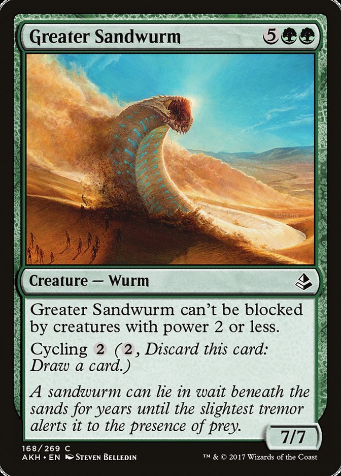 Greater Sandwurm [Amonkhet] | Shuffle n Cut Hobbies & Games