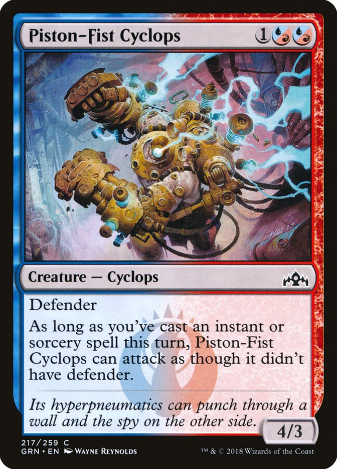Piston-Fist Cyclops [Guilds of Ravnica] | Shuffle n Cut Hobbies & Games