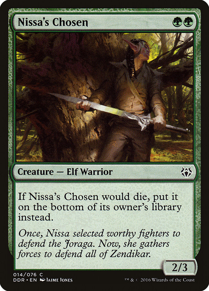 Nissa's Chosen [Duel Decks: Nissa vs. Ob Nixilis] | Shuffle n Cut Hobbies & Games