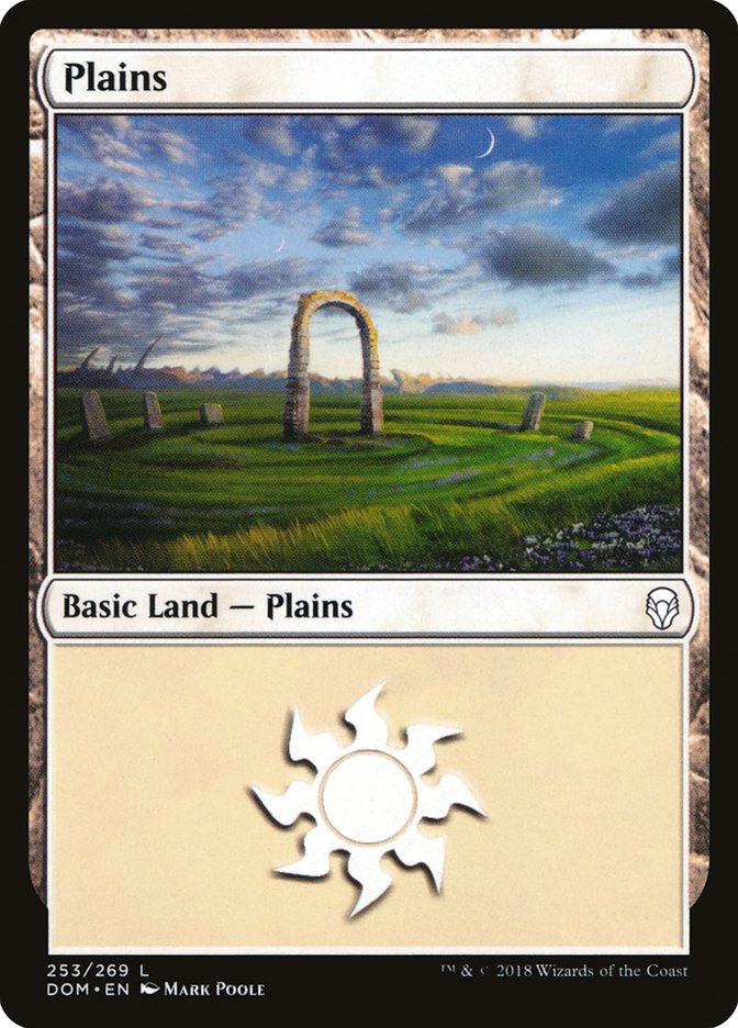 Plains (253) [Dominaria] | Shuffle n Cut Hobbies & Games