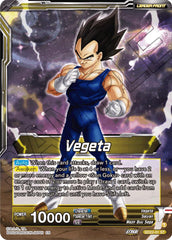 Vegeta // SS Vegeta, Fighting Instincts (Starter Deck Exclusive) (SD22-01) [Power Absorbed] | Shuffle n Cut Hobbies & Games