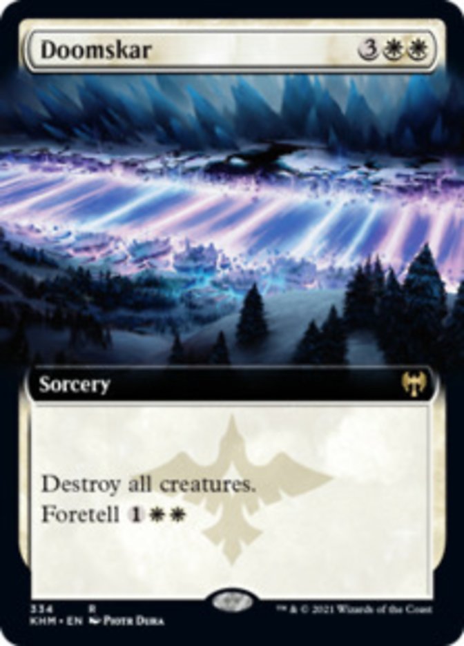 Doomskar (Extended Art) [Kaldheim] | Shuffle n Cut Hobbies & Games