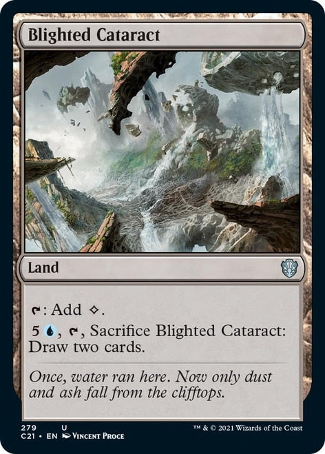 Blighted Cataract [Commander 2021] | Shuffle n Cut Hobbies & Games