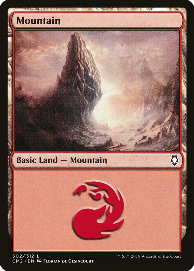 Mountain (302) [Commander Anthology Volume II] | Shuffle n Cut Hobbies & Games