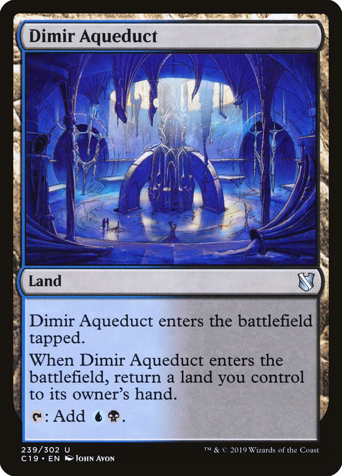Dimir Aqueduct [Commander 2019] | Shuffle n Cut Hobbies & Games