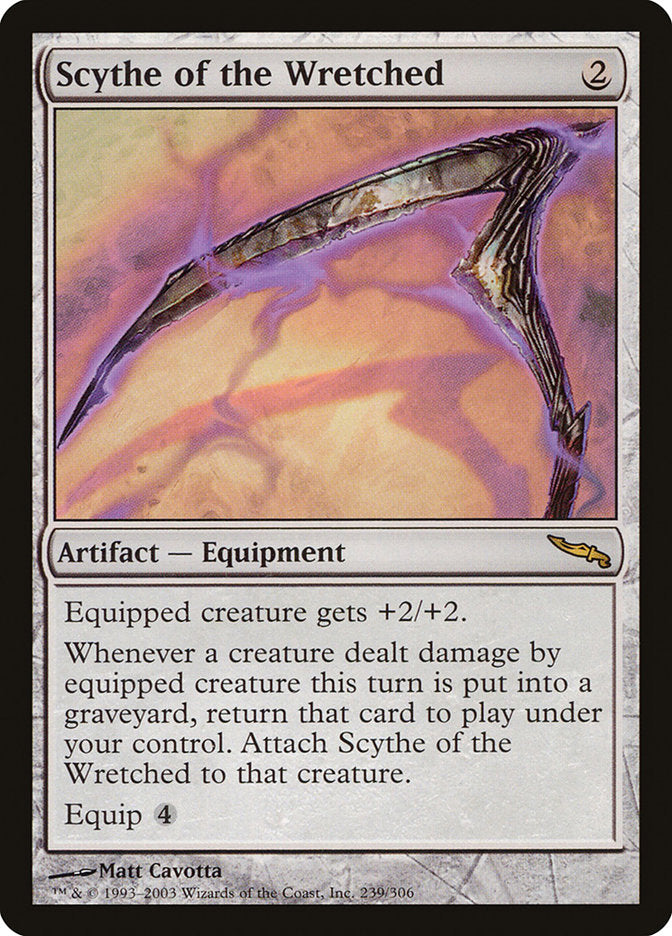 Scythe of the Wretched [Mirrodin] | Shuffle n Cut Hobbies & Games