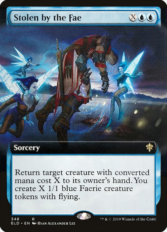 Stolen by the Fae (Extended Art) [Throne of Eldraine] | Shuffle n Cut Hobbies & Games