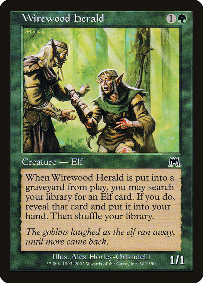 Wirewood Herald [Onslaught] | Shuffle n Cut Hobbies & Games