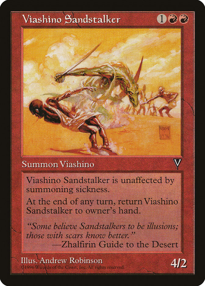 Viashino Sandstalker [Visions] | Shuffle n Cut Hobbies & Games