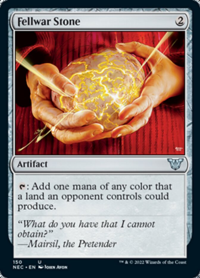 Fellwar Stone [Kamigawa: Neon Dynasty Commander] | Shuffle n Cut Hobbies & Games