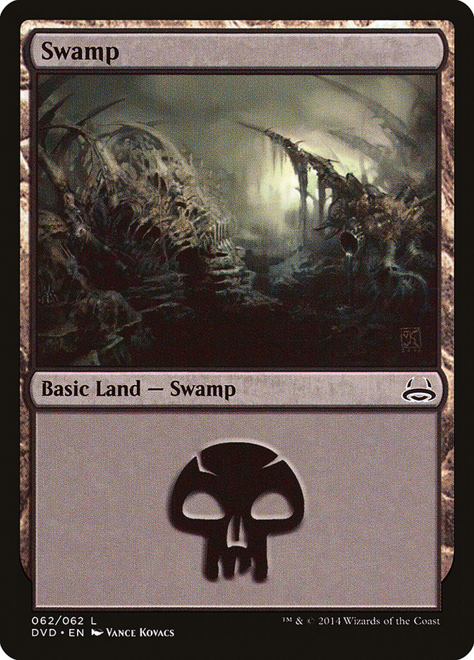Swamp (62) (Divine vs. Demonic) [Duel Decks Anthology] | Shuffle n Cut Hobbies & Games