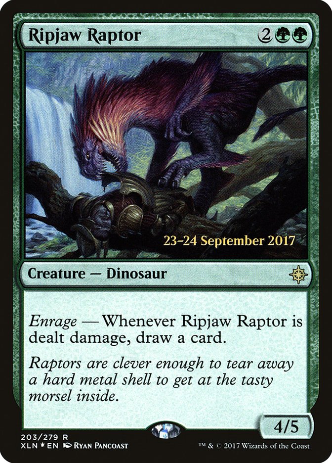 Ripjaw Raptor [Ixalan Prerelease Promos] | Shuffle n Cut Hobbies & Games