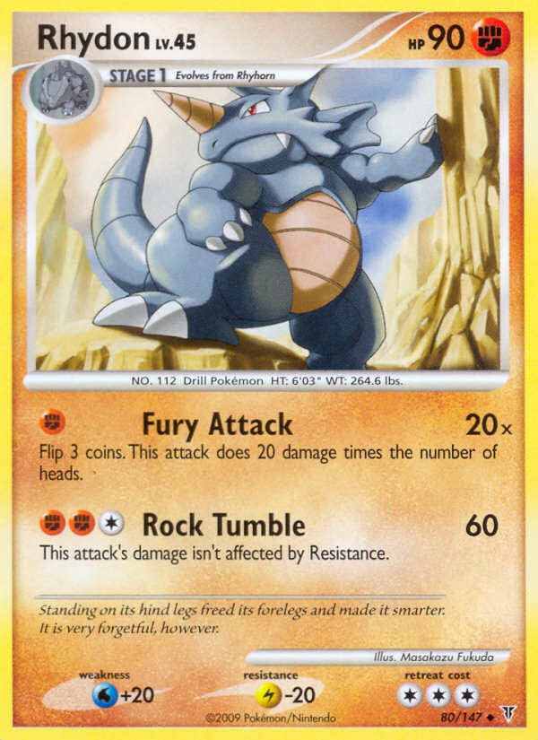 Rhydon (80/147) [Platinum: Supreme Victors] | Shuffle n Cut Hobbies & Games