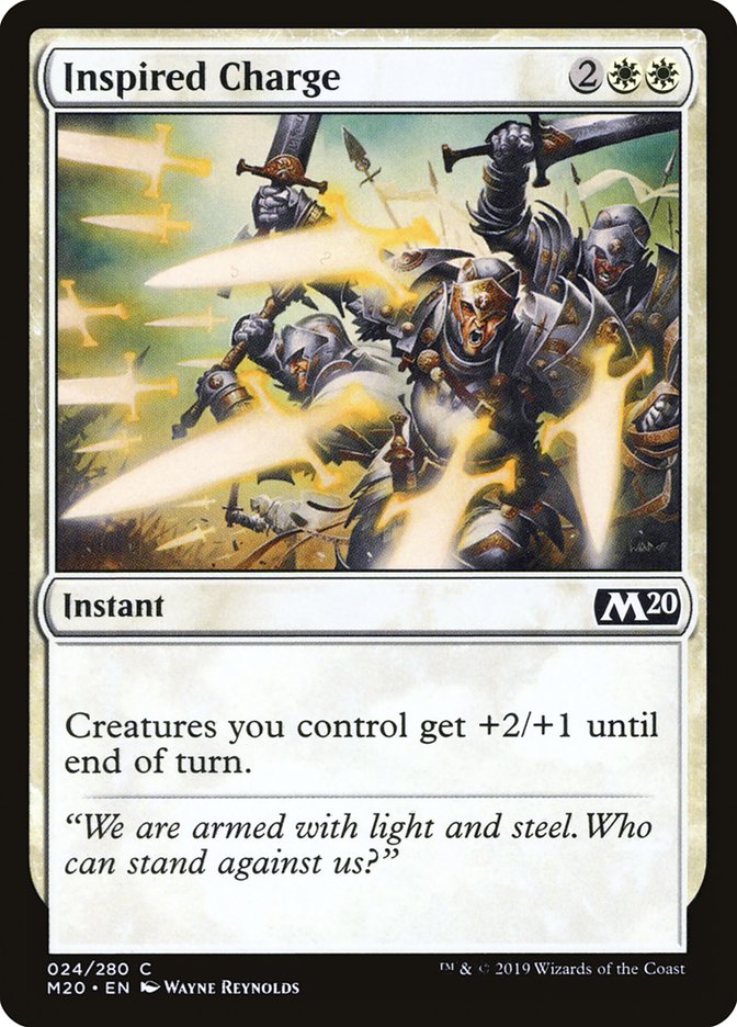 Inspired Charge [Core Set 2020] | Shuffle n Cut Hobbies & Games