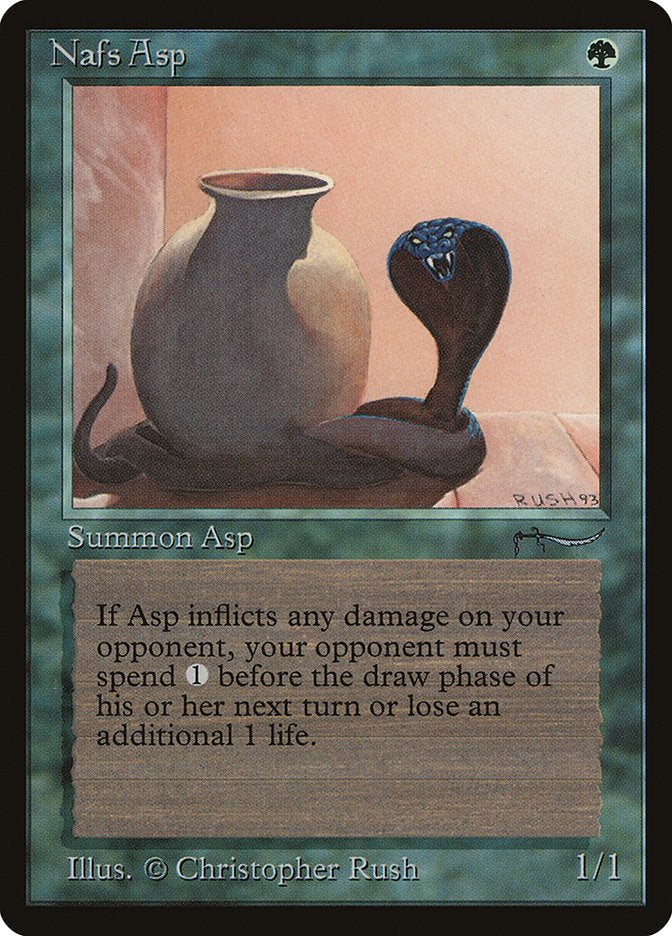 Nafs Asp (Light Mana Cost) [Arabian Nights] | Shuffle n Cut Hobbies & Games