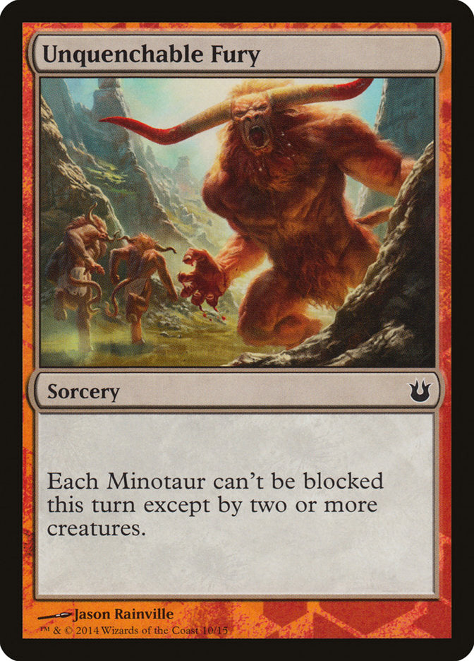 Unquenchable Fury [Born of the Gods Battle the Horde] | Shuffle n Cut Hobbies & Games