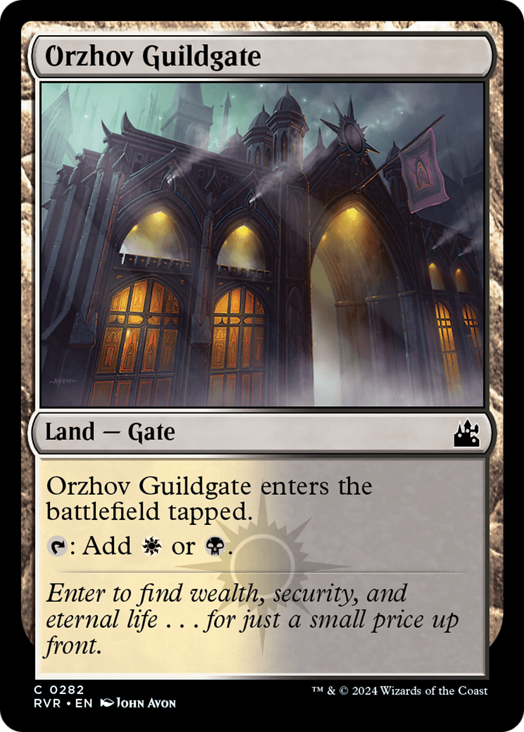 Orzhov Guildgate [Ravnica Remastered] | Shuffle n Cut Hobbies & Games