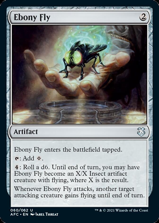 Ebony Fly [Dungeons & Dragons: Adventures in the Forgotten Realms Commander] | Shuffle n Cut Hobbies & Games