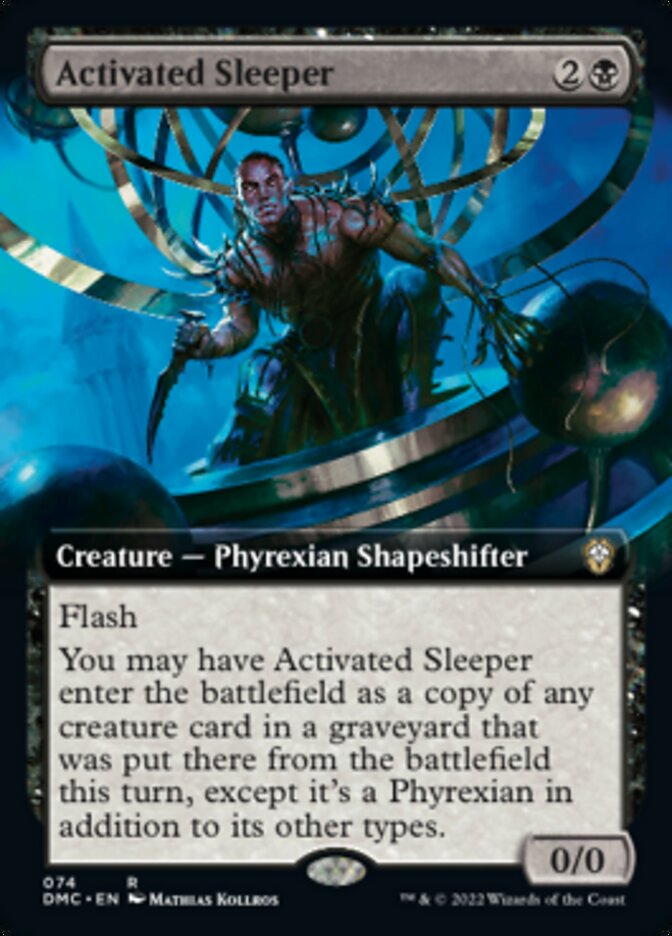Activated Sleeper (Extended Art) [Dominaria United Commander] | Shuffle n Cut Hobbies & Games