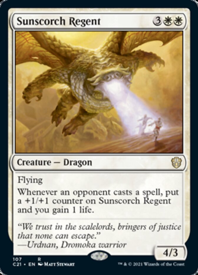 Sunscorch Regent [Commander 2021] | Shuffle n Cut Hobbies & Games