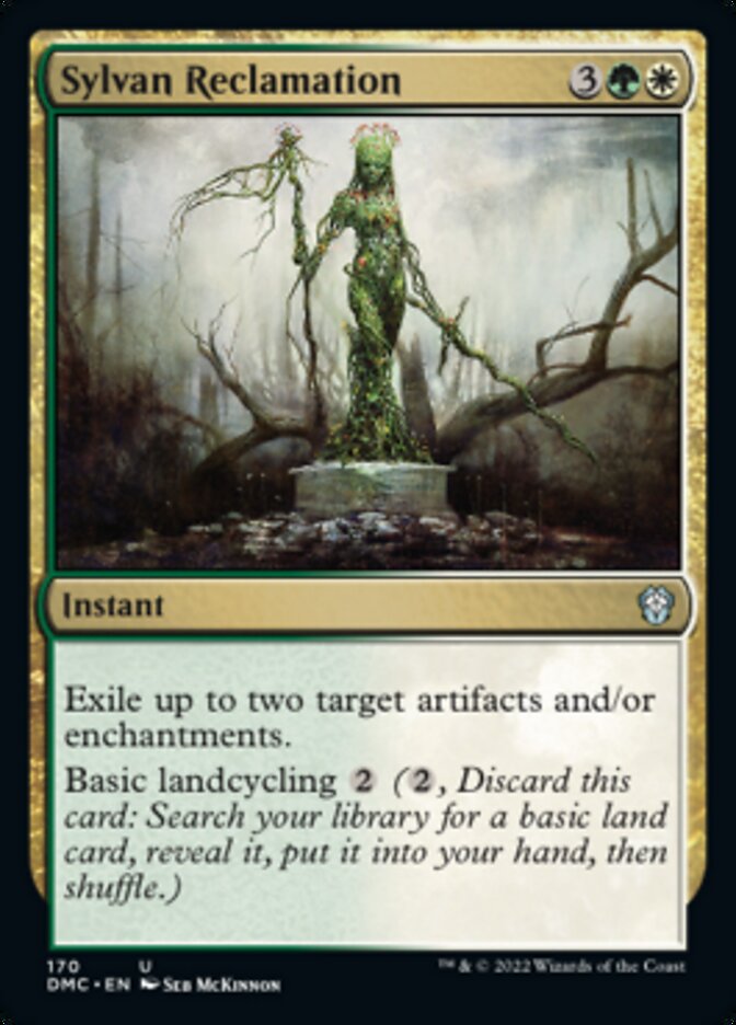 Sylvan Reclamation [Dominaria United Commander] | Shuffle n Cut Hobbies & Games