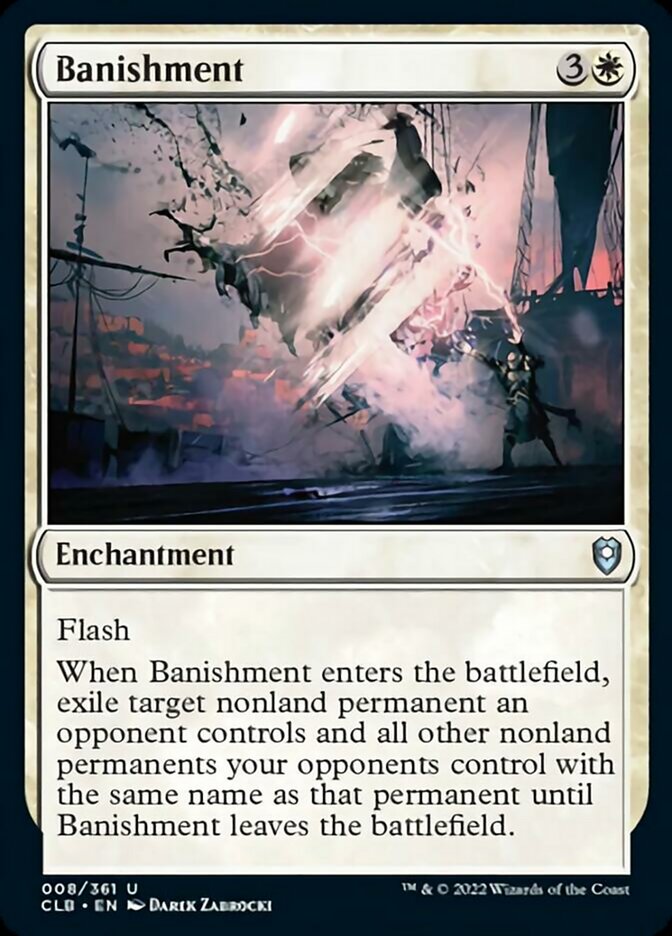Banishment [Commander Legends: Battle for Baldur's Gate] | Shuffle n Cut Hobbies & Games